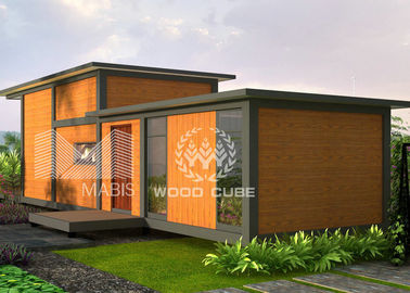 लकड़ी की उपस्थिति आधुनिक प्रीफैब होम मचान पर्यावरण संरक्षण सामग्री के साथ